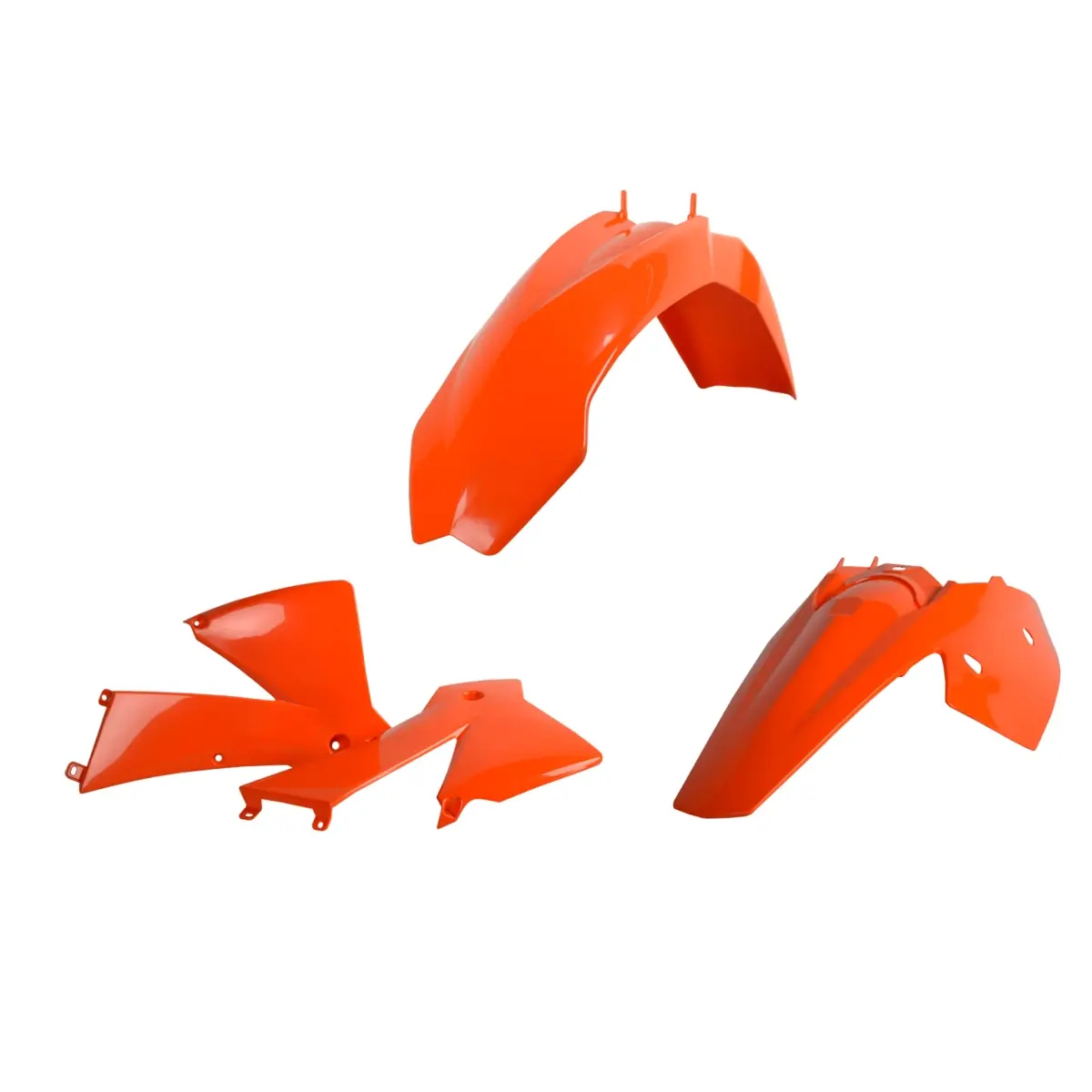 POLISPORT kompletní sada plastů KTM EXC/EXC-F 04 barva oranžová OEM (POLISPORT kompletní sada plastů KTM EXC/EXC-F 04 barva oranžová OEM)