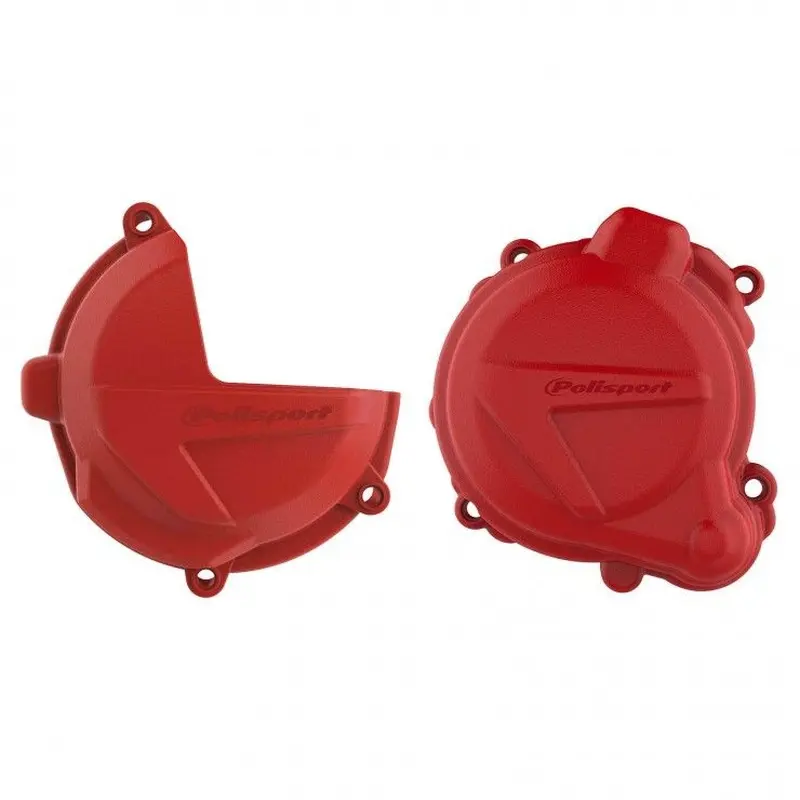 POLISPORT sada krytu alternátoru, spojky a vodní pumpy BETA 300 RR 18-24, XTRAINER 300 18-26 barva červená (8463300002+8465800002+8484900002)