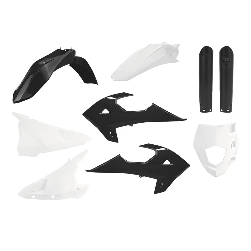 POLISPORT kompletní sada plastů (FULL KIT) GAS GAS EC/EC-E/EC-F 18-20; MR 250/300 21-26; RIEJU MR 200/250/300 21-26 v sadě kryt světla (8669800001) a
