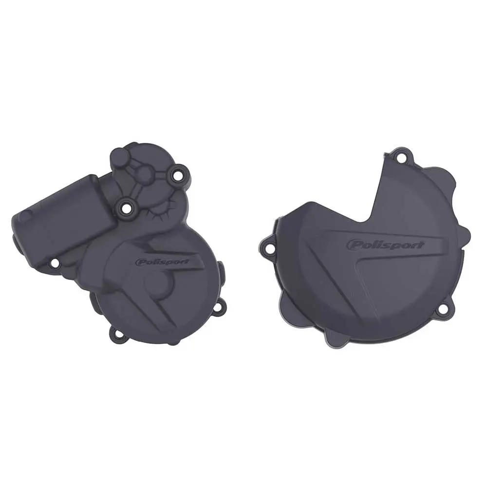 POLISPORT sada krytu alternátoru a spojky HUSQVARNA TE 250/300 14-16 barva tmavě modrá ( )