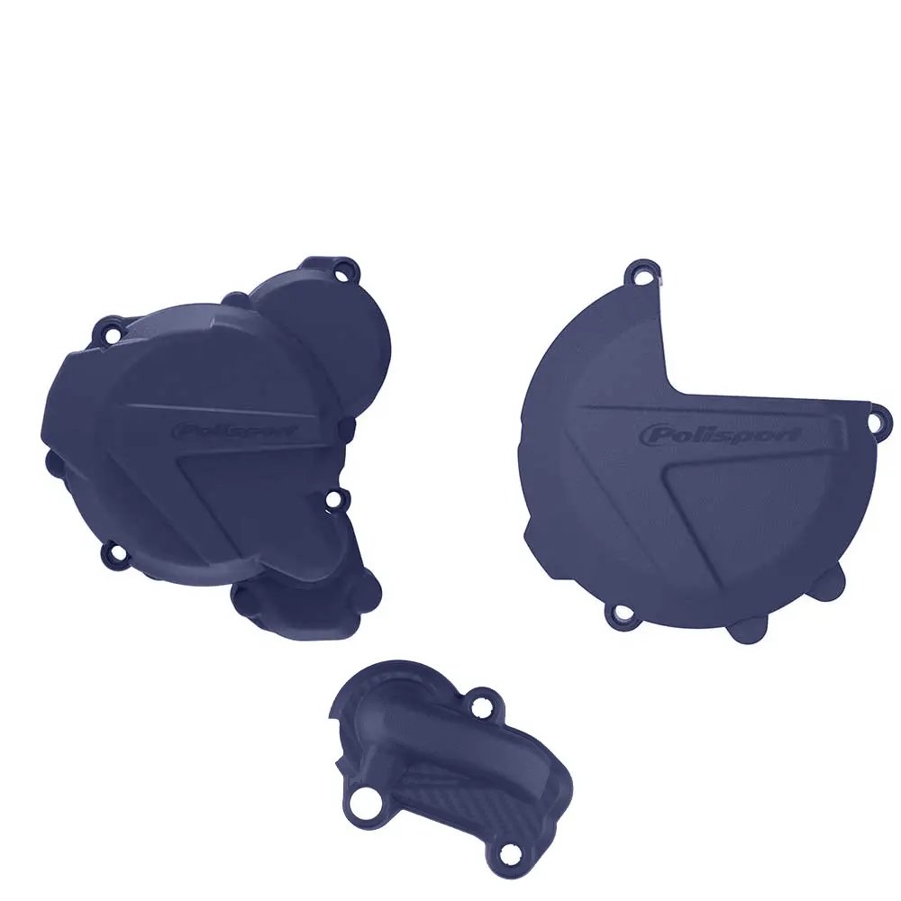 POLISPORT sada krytu alternátoru a spojky HUSQVARNA TE 250/300 20-23 barva tmavě modrá (POLISPORT sada krytu alternátoru a spojky HUSQVARNA TE)