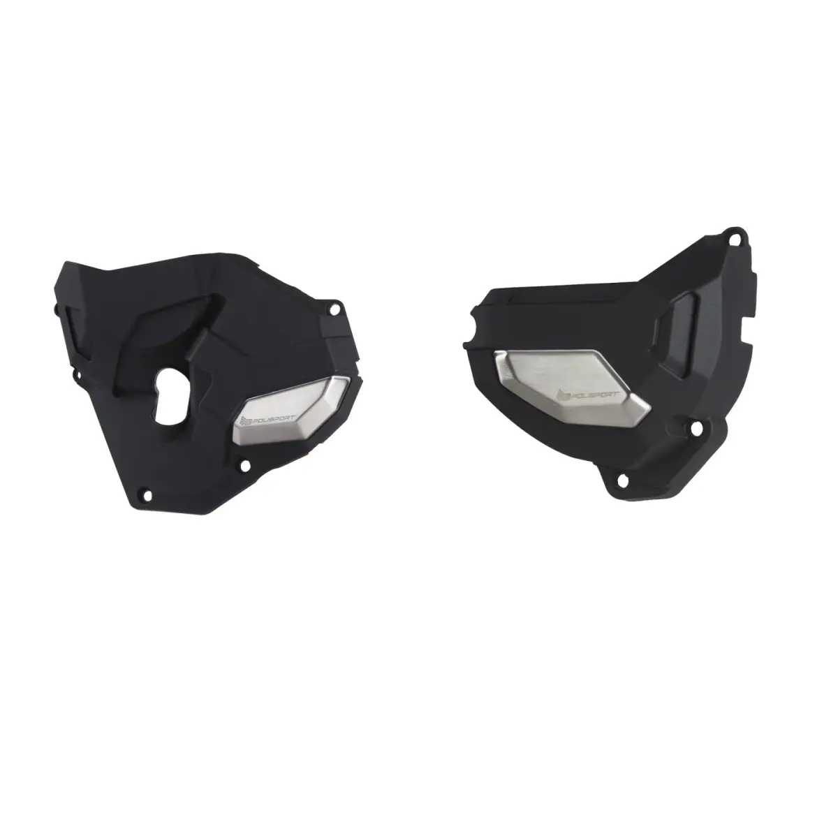POLISPORT STREET sada krytu alternátoru a spojky HONDA CB 650 F/R 14-20, CBR 650 F/R 14-19 barva černá (8486100001+8486200001) (POLISPORT STREET sada)