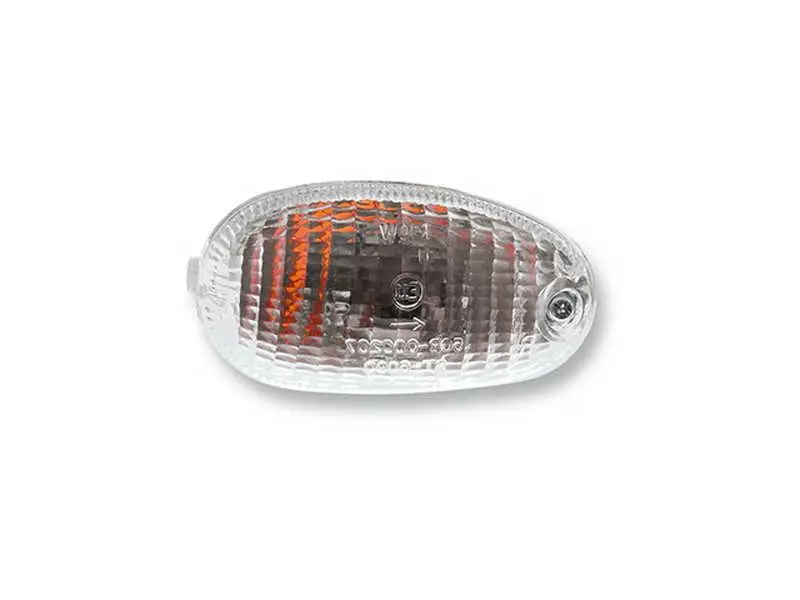 V PARTS (VICMA) sklo blinkru zadní pravý barva blinkru bílá GILERA STORM, PIAGGIO/VESPA TPH, TYPHOON 50 2004-2011 (9147) (V PARTS (VICMA) sklo)