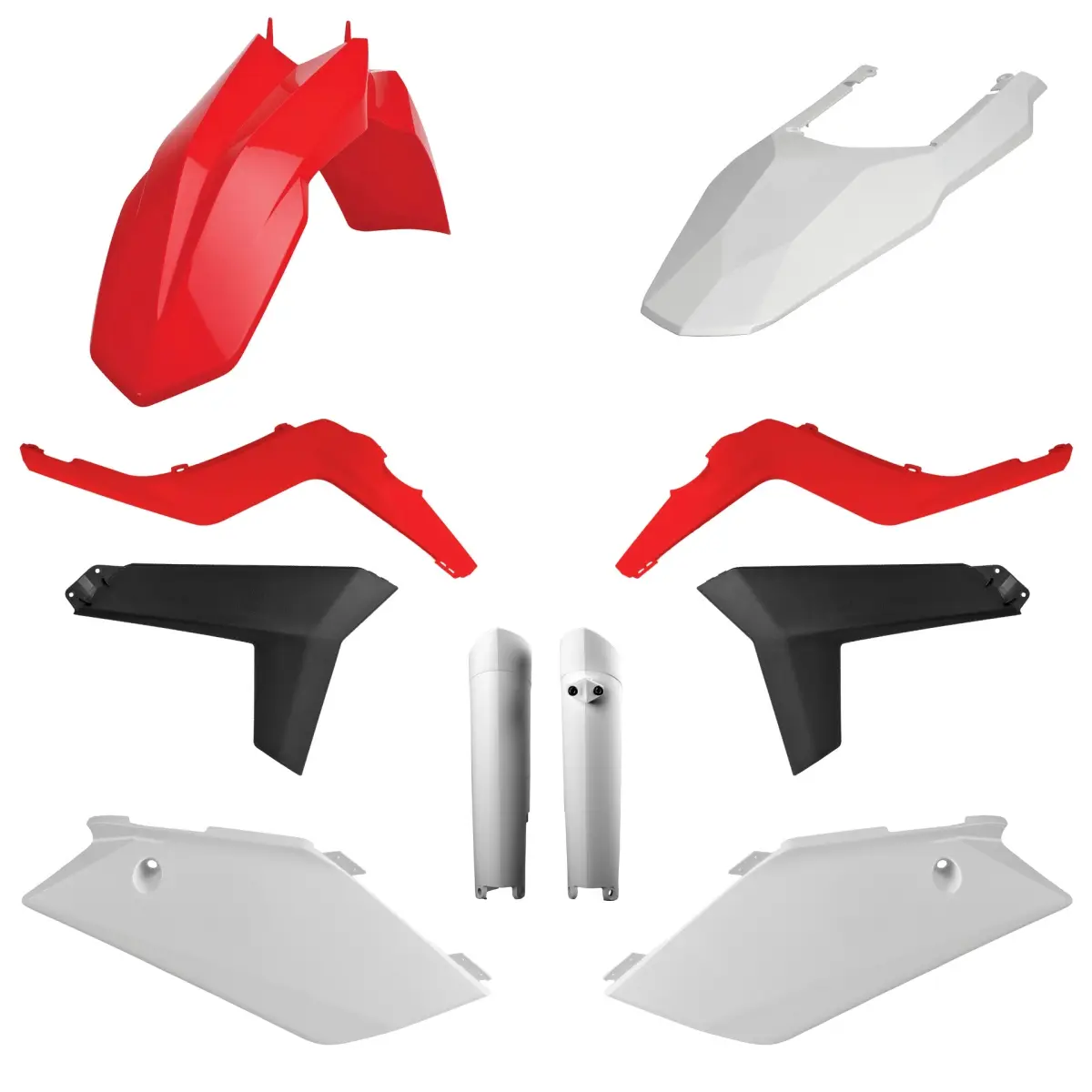 POLISPORT kompletní sada plastů (FULL KIT) GAS GAS EC/EC-E 125 12-13; EC/EC-E 200 12-13; EC/EC-E 250 12-13; EC-EC-E 300 12-13; EC/EC-F 12-13 v sadě