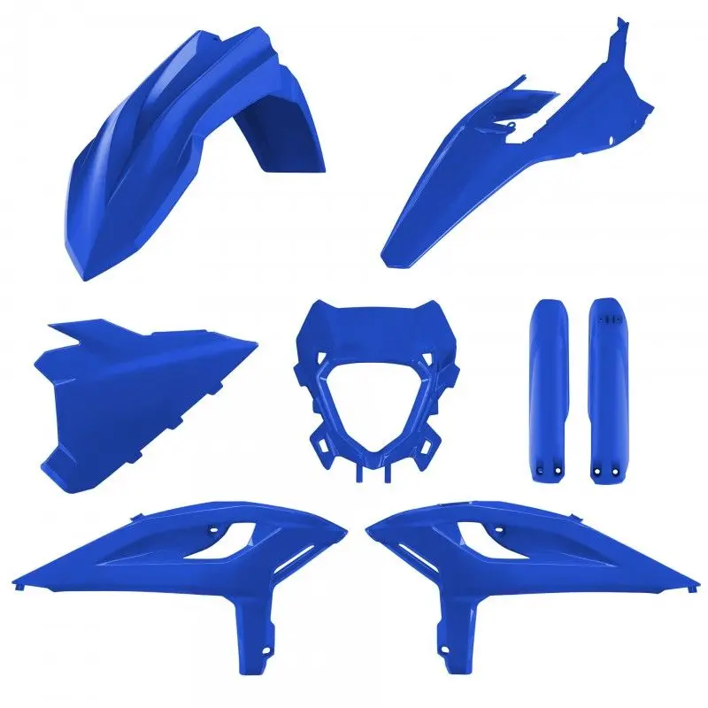 POLISPORT kompletní sada plastů (FULL KIT) BETA RR 2T/4T závodní 25-26; RR 2T/4T X-PRO 25-26 v sadě kryt světla (8681200004) a kryty tlumičů