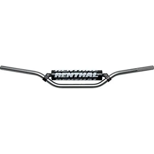 RENTHAL řidítka 7/8 (22mm) MX HANDLEBAR TANIUM REED / WINDHAM PADDED barva titanová s chráničem (RENTHAL řidítka 7/8 (22mm) MX HANDLEBAR TANIUM REED)
