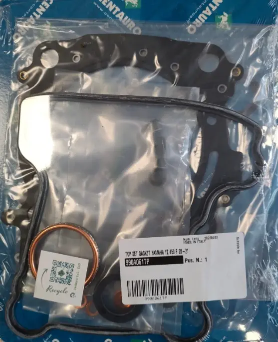 CENTAURO těsnění TOP-END YAMAHA YZ 450F YZF 450 20-22 , WRF 450 21-23 , FANTIC XEF 450 22 ( s těsněním víka ventilů) (CENTAURO těsnění TOP-END YAMAHA)