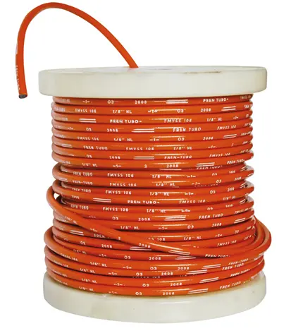 FREN TUBO brzdové vedení barva oranžová - 1 MB (úsek 1M řezaný z role) (kus=1M) (FREN TUBO brzdové vedení barva oranžová - 1 MB (úsek 1M řezaný z)