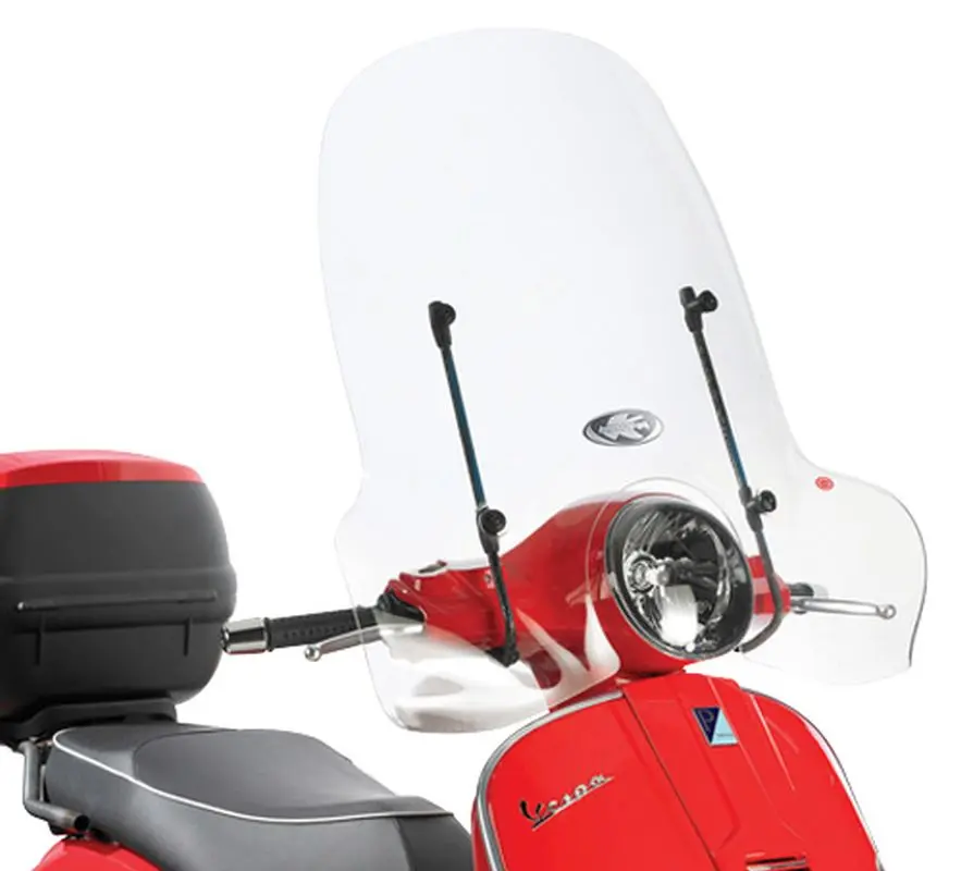 KAPPA upevnění plexi 104AK PIAGGIO / VESPA 125-200 GRANTURISMO (03-08), GTS 125-300 / SUPER (06-18), LX 50-150 (05-14) (KAPPA upevnění plexi 104AK)