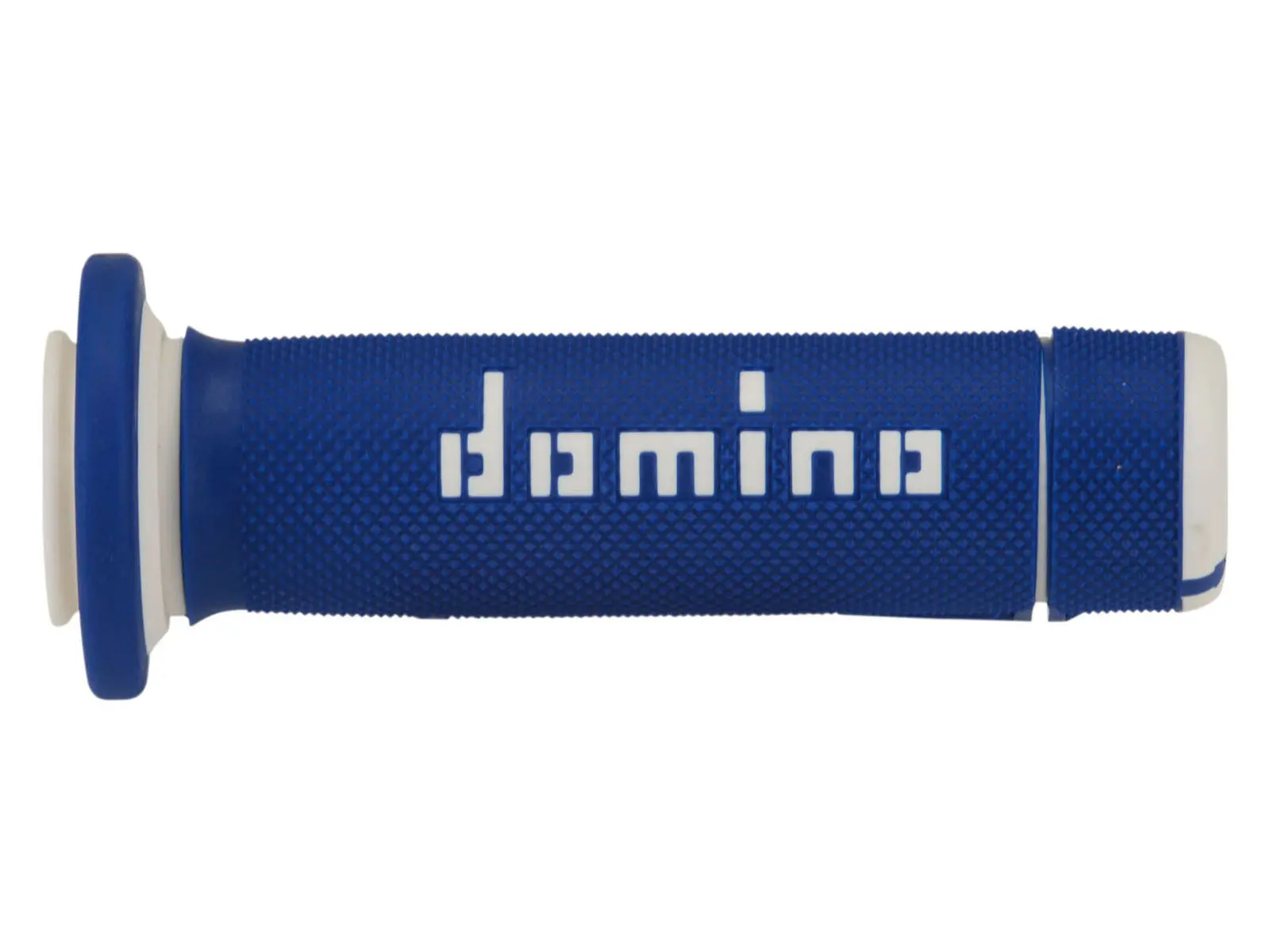 DOMINO gripy OFF ROAD dvousložkové barva modrá/bílá ( )