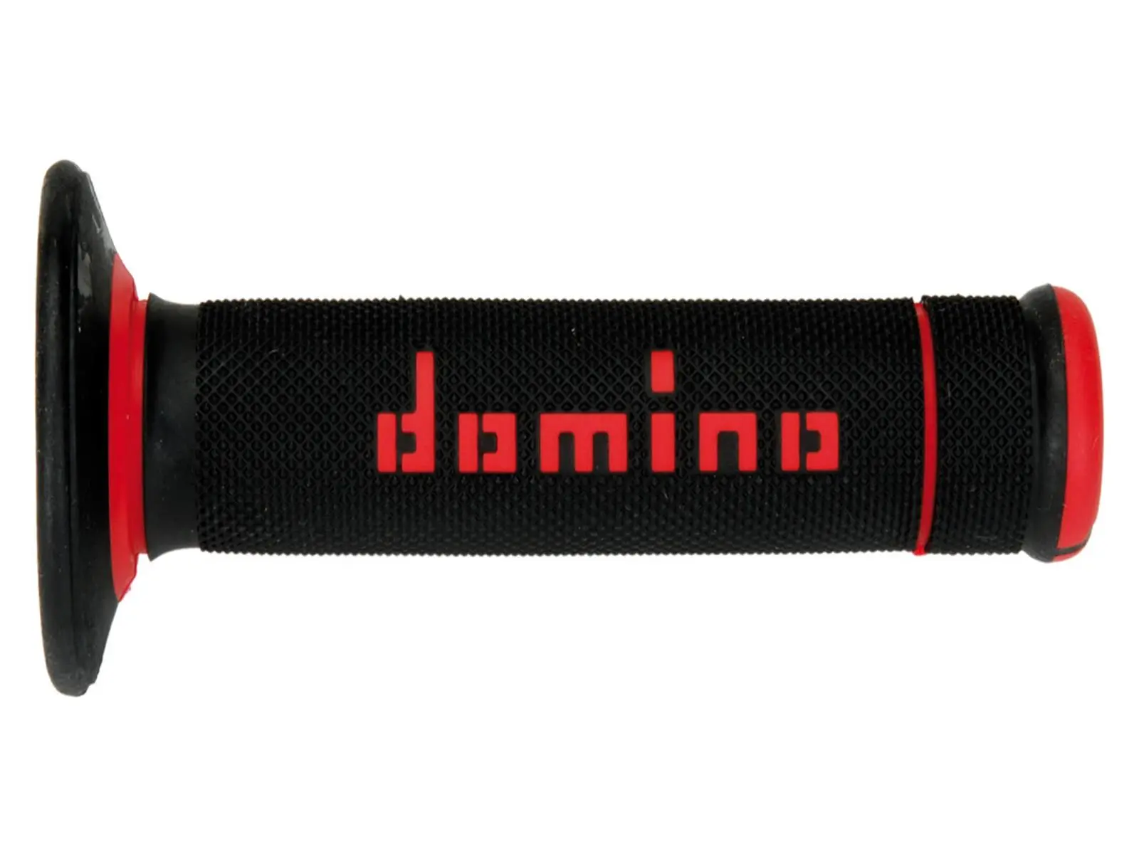 DOMINO gripy OFF ROAD X-TREME dvousložkové barva černá/červená ( )