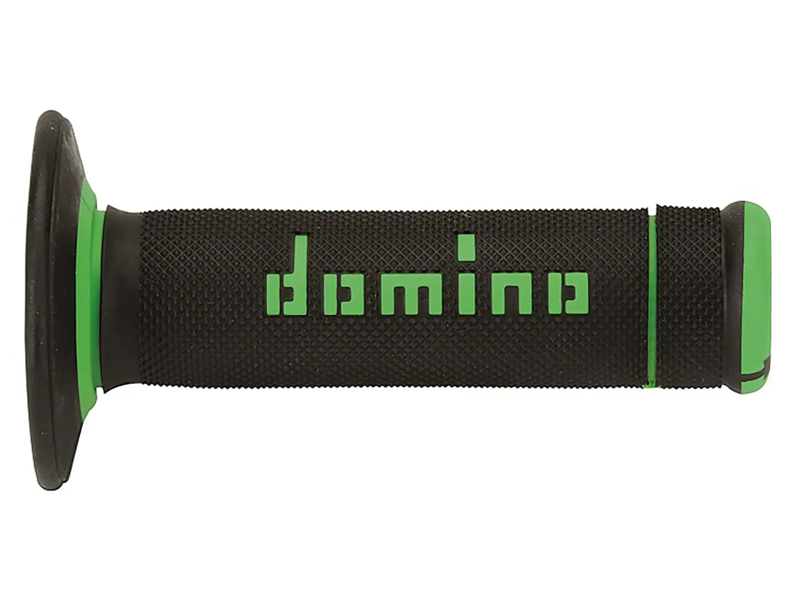 DOMINO gripy OFF ROAD X-TREME dvousložkové barva černá/zelená ( )