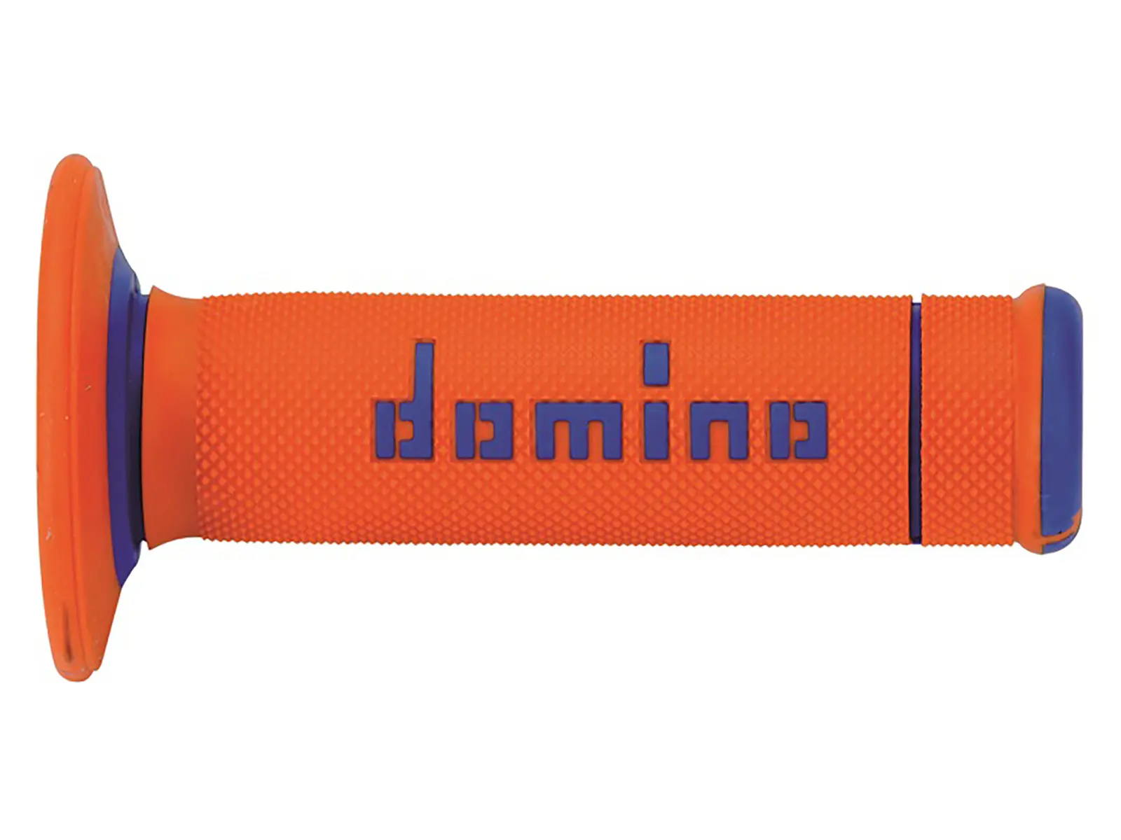 DOMINO gripy OFF ROAD X-TREME dvousložkové barva černá/oranžová/modrá ( )