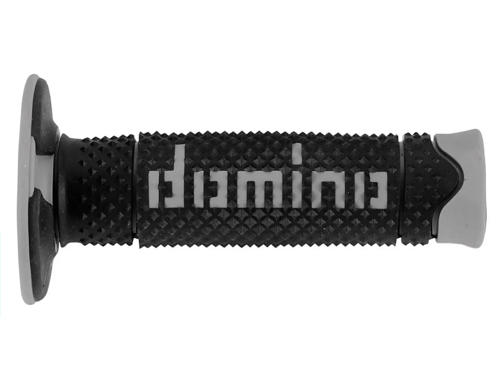 DOMINO gripy OFF ROAD PYRAMID dvousložkové barva černá/šedá ( )