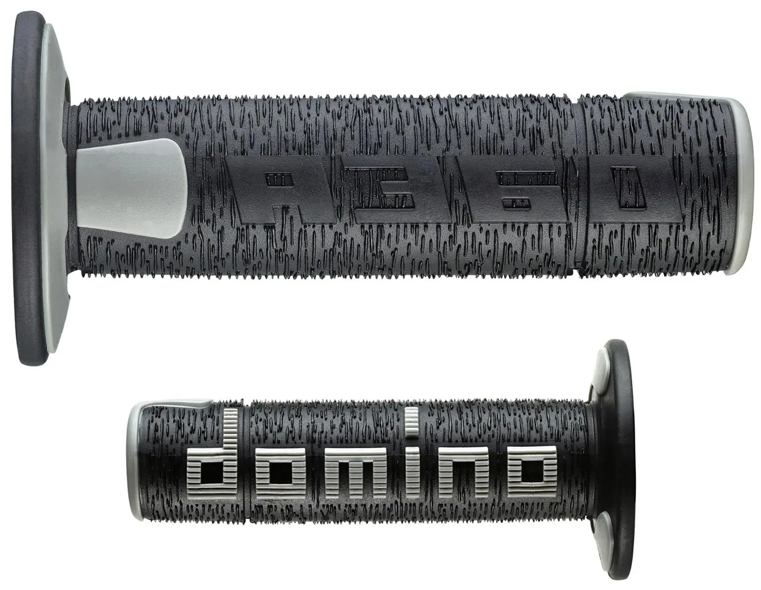DOMINO gripy OFF ROAD NEW LAMELAR dvousložkové barva černá/šedá ( )
