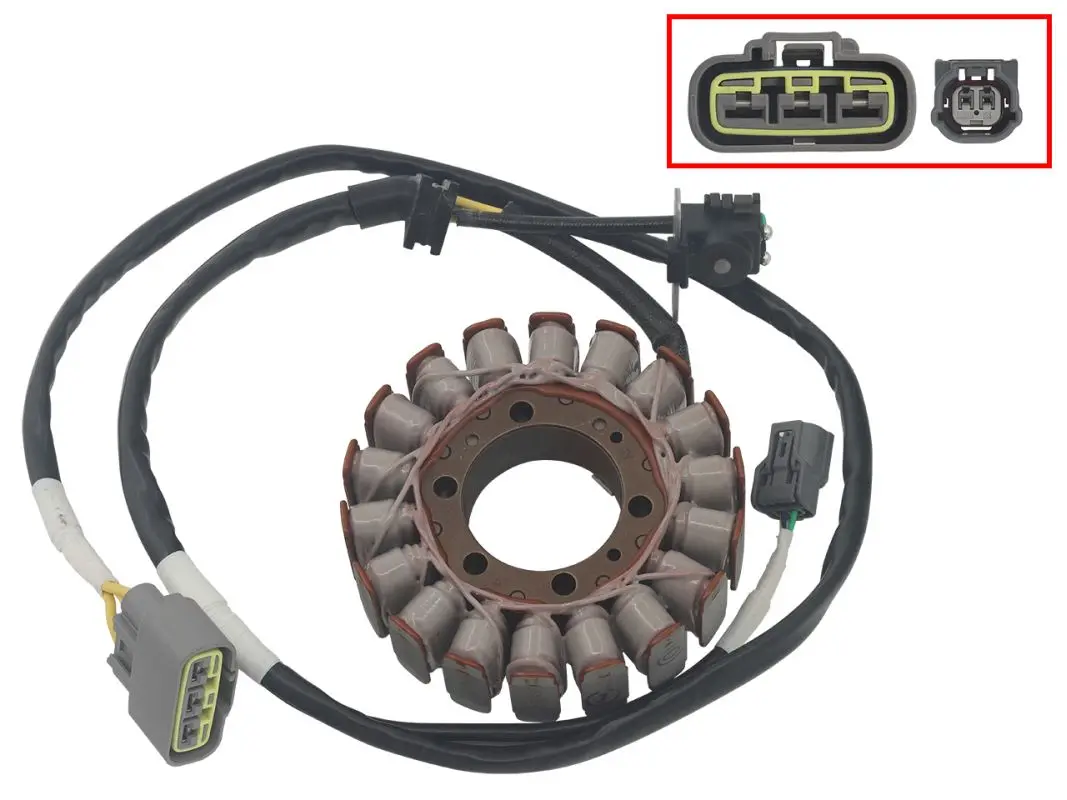 BRONCO stator (vinutí) alternátoru HONDA TRX 420 14-23 (31120-HR3-A41, 31120-HR3-A42, 31120-HR3-HA1) (AT-01495) ( )