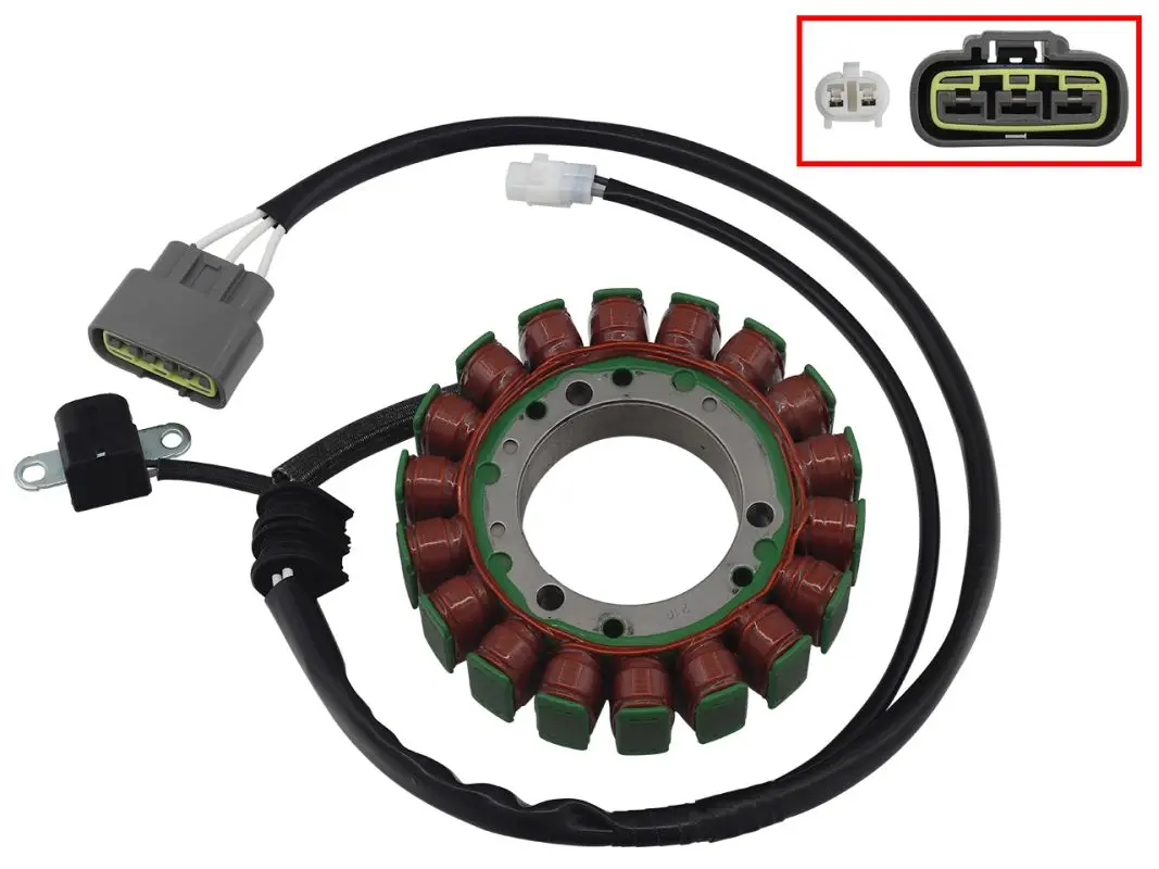 BRONCO stator (vinutí) alternátoru YAMAHA YFM 450 KODIAK 4WD / EPS / HUNTER 18-24 (BB5-81410-00) ( )