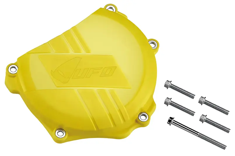 UFO kryt spojky SUZUKI RMZ 250 07-17, barva žlutá (UFO kryt spojky SUZUKI RMZ 250 07-17, barva žlutá)
