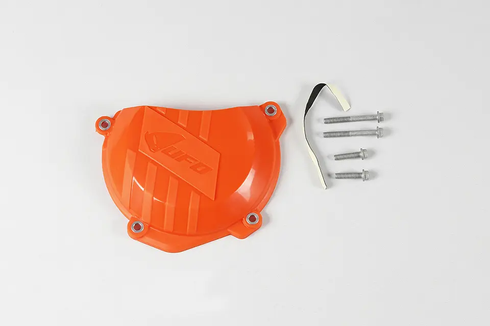 UFO kryt spojky KTM SXF 250-350 16-21, EXC 250-350 16-21, barva oranžová (UFO kryt spojky KTM SXF 250-350 16-21, EXC 250-350 16-21, barva oranžová)