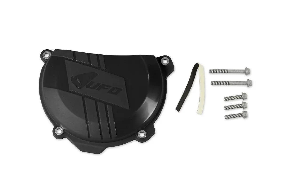 UFO kryt spojky KTM SXF (SX-F) 250 13-15, SXF 350 11-15, EXC 250 13-15, EXC 350 12-15 barva černá (UFO kryt spojky KTM SXF (SX-F) 250 13-15, SXF 350)