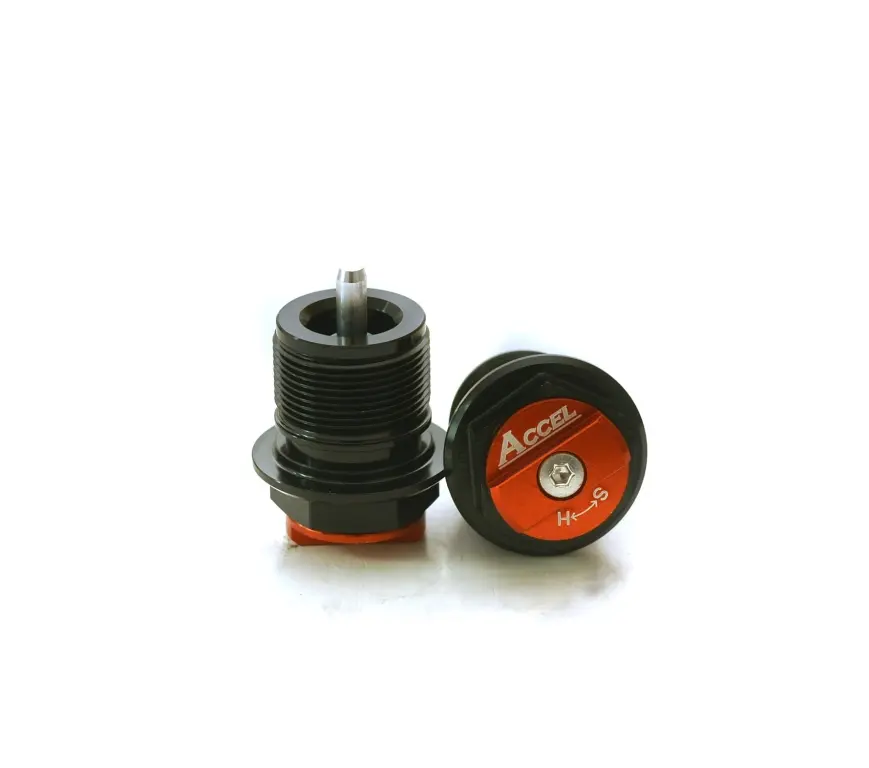 ACCEL spodní zátka předního tlumiče s regulací KTM SX 125/ 150 16-20, SX 250 17-20, SXF 250/ 450 16-20, HUSQVARNA TC 125/250 17-20, FC 250/450 17-20,