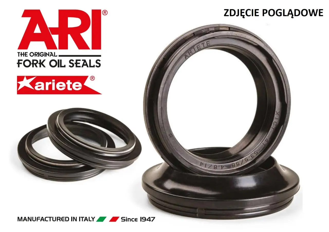 ARIETE gufera vidlice DC4Y-1 48 X 57,9 X 9/11,5 KTM SX 125/250 19, HUSQVARNA TC 250 19, FC 250/350/450 19 ( )
