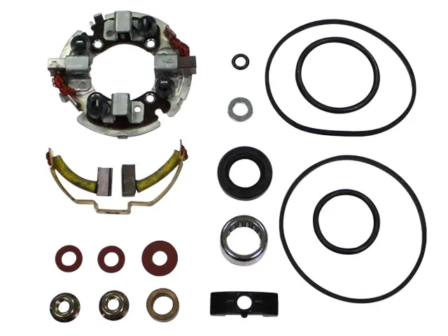 BRONCO držák kartáčů startéru SUZUKI DR 650 SE 92-16, YAMAHA FJ 1100 84-85, FJ 1200 86-90, ARCTIC CAT 500 AUTOMATIC 02-08, 650 H1 05-07, PROWLER 650