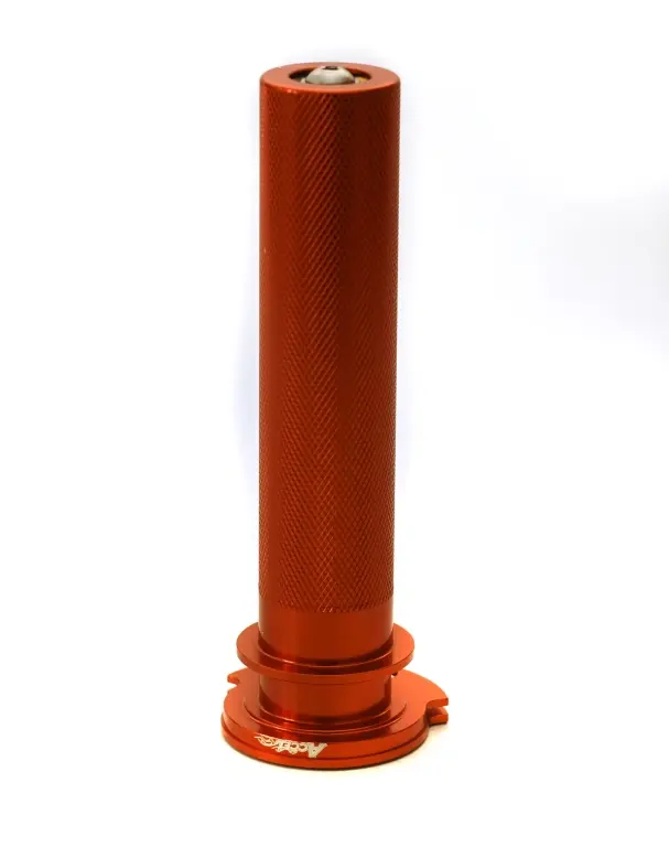 ACCEL plynová rukojeť hliníková s ložiskem KTM SXF 250/350/450 16-20, EXCF 250/350/450/500 17-20, KTM 300 TPI 18-22, HUSQVARNA 300 TEI TXI 300 2T