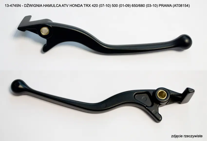 BRONCO brzdová páka ATV HONDA TRX 420 07-10, 500 01-09, 650/680 03-10 pravá (13-4745N) (BRONCO brzdová páka ATV HONDA TRX 420 07-10, 500 01-09,)