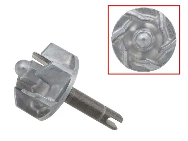BRONCO hřídel a vrtulka vodní pumpy YAMAHA YFM 660 GRIZZLY 02-08, YXR 660 RHINO 04-07 (5KM-12450-10-00) ( )