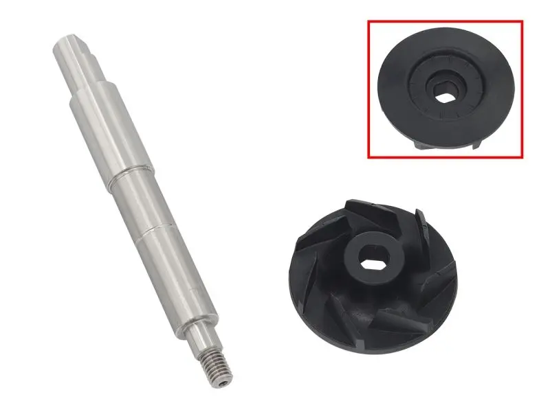 BRONCO hřídel a vrtulka vodní pumpy POLARIS SPORTSMAN 600/700/800 02-14, RANGER 700 05-09, RANGER/RZR 800 08-14 (5433684) (BRONCO hřídel a vrtulka)