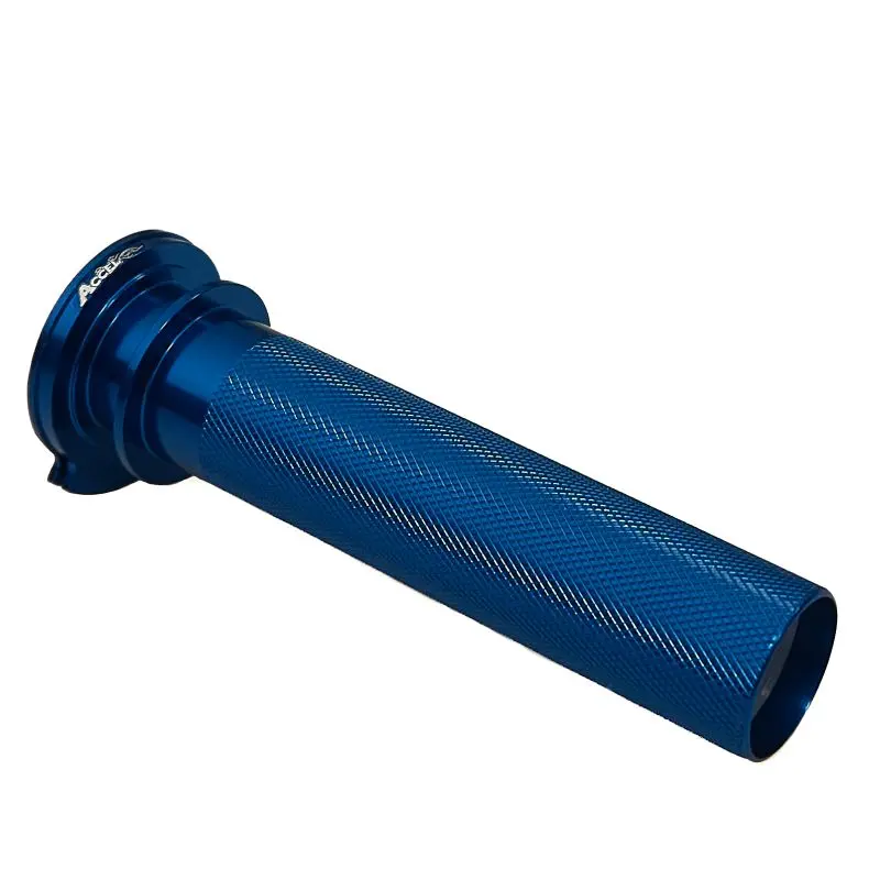 ACCEL plynová rukojeť hliníková bez ložiska KTM SXF 250/350/450 16-20, KTM 300 TPI 18-22, HUSQVARNA 300 TEI TXI 300 2T EXCF 250/350/450/500 17-20,