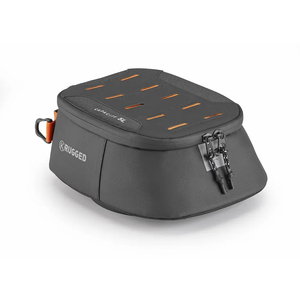 KAPPA tankbag pro upevnění Tanklock 5L barva černá (24,5x20,5x10cm) (K RUGGED) - možnost připojení AVSH (KAPPA tankbag pro upevnění Tanklock 5L barva)