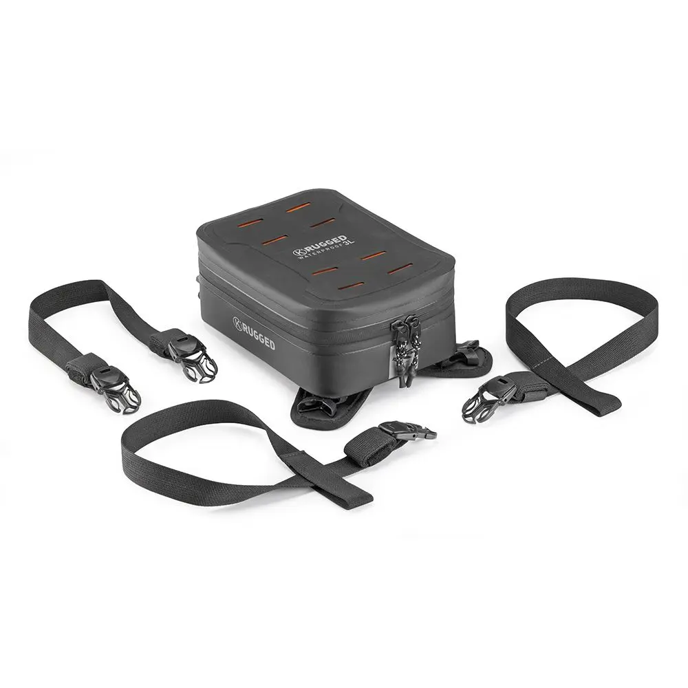KAPPA tankbag pro upevnění pásky 3L barva černá (22,5x16x10cm) (K RUGGED) - možnost připojení AVSH (KAPPA tankbag pro upevnění pásky 3L barva černá)