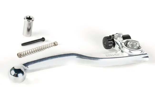AWORKX spojková páčka KTM SX/EXC 07-21 HUSQVARNA 14-21, BETA RR 250/300 13-21 (pumpa BREMBO) barva stříbrná (AWORKX spojková páčka KTM SX/EXC 07-21)