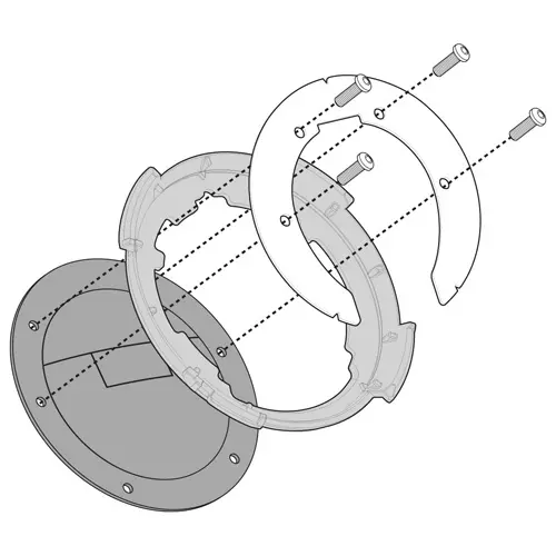 KAPPA držák Tanklock YAMAHA MT 07 700 (14-15) (KAPPA držák Tanklock YAMAHA MT 07 700 (14-15))