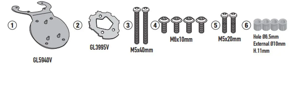 KAPPA držák Tanklock CF MOTO MT 450 24- (KAPPA držák Tanklock CF MOTO MT 450 24-)