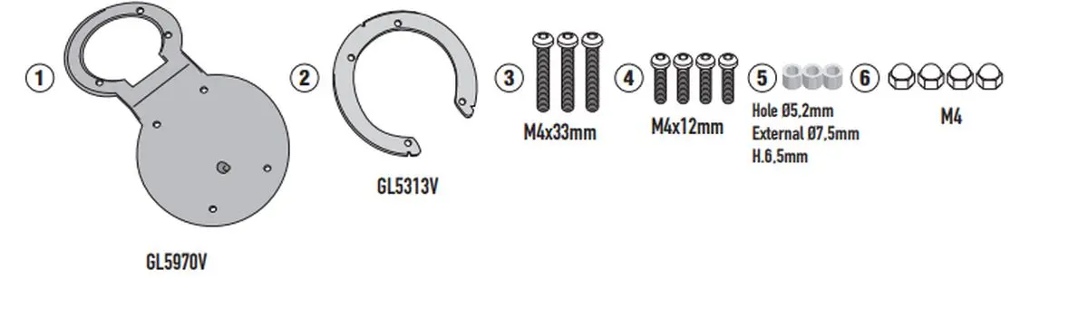 KAPPA držák Tanklock ROYAL ENFIELD HIMALAYAN 450 24-, (nehodí se pro RA311, RA311R, RA311R2) (KAPPA držák Tanklock ROYAL ENFIELD HIMALAYAN 450 24-,)