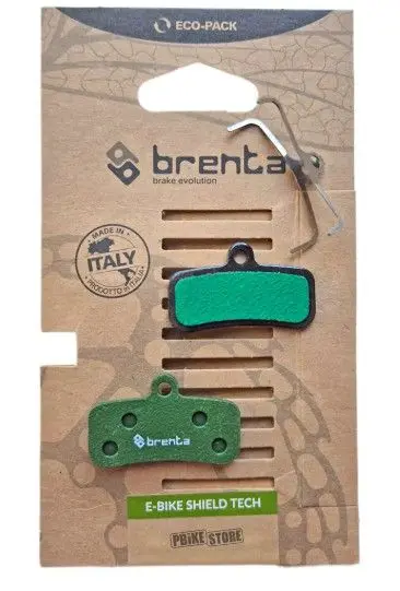 BRENTA BIKE brzdové destičky E-BIKE MTB / silniční / elektrické vhodné pro SHIMANO XTR BR-M9120, XT BR-M8020,BR-M8120, SAINT BR-M820, SAINT BR-M810,
