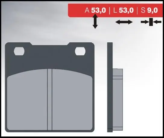 BRENTA brzdové destičky KH161 (organické) KAWASAKI ZXR/ZZR/ZRX/ZX zadní (BRENTA brzdové destičky KH161 (organické) KAWASAKI ZXR/ZZR/ZRX/ZX zadní)