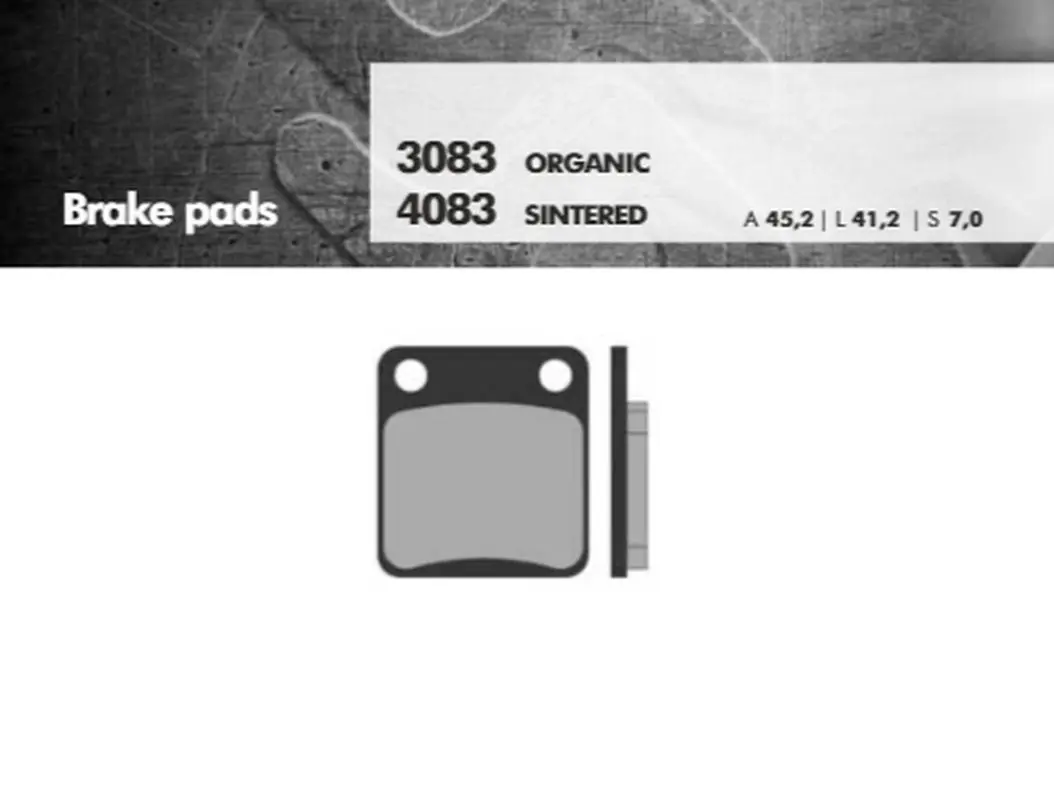 BRENTA brzdové destičky KH54 / KH257 sintrované barva zlatá (FT 4083) (BRENTA brzdové destičky KH54 / KH257 sintrované barva zlatá (FT 4083))