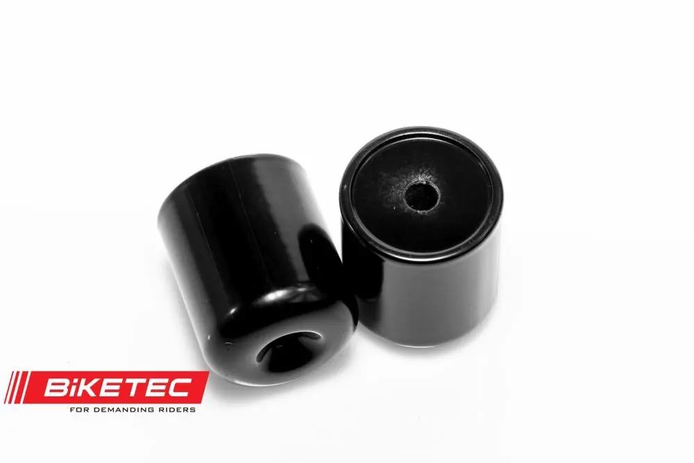 BIKETEC koncovky/závažíčka řidítek SUZUKI barva černá 2406010000 (BIKETEC koncovky/závažíčka řidítek SUZUKI barva černá 2406010000)