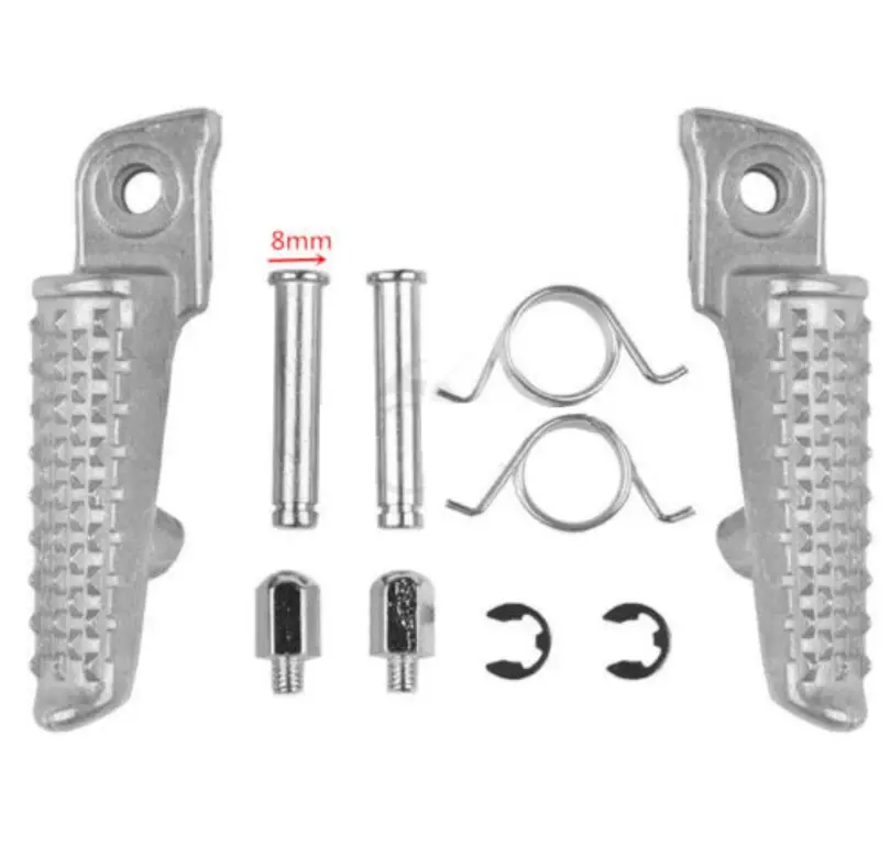 BIKETEC PARTS sada stupaček kompletní s upevněním HONDA CBR 600RR 03-06, CBR 1000 RR 04-14, CBR 1000R 08-11 barva stříbrná (BIKETEC PARTS sada)