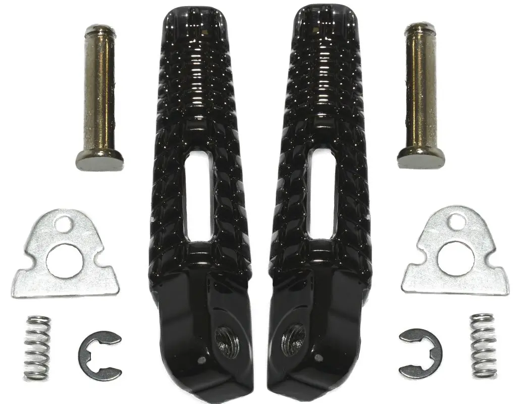 BIKETEC PARTS sada stupaček pasažéra kompletní s upevněním SUZUKI GSXR 600/750 06-14, GSXR 1000 05-14, B-KING 08-13 barva černá (BIKETEC PARTS sada)