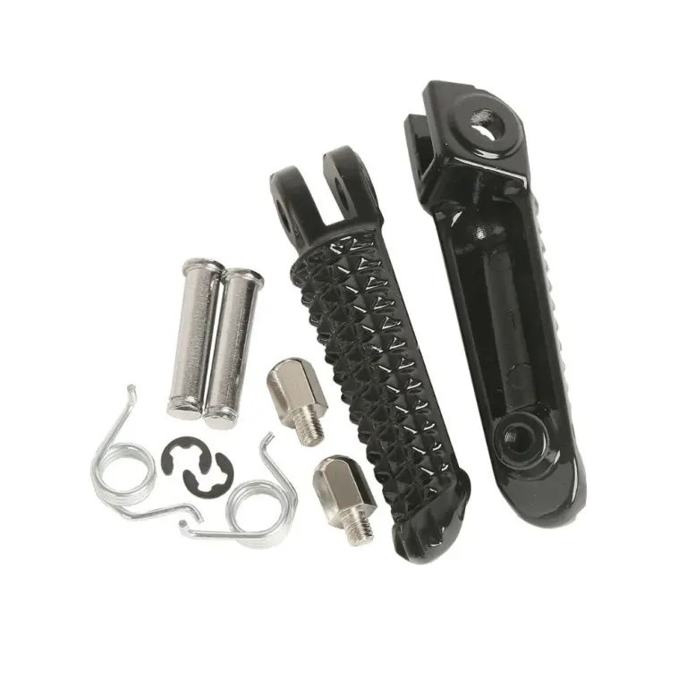 BIKETEC PARTS sada stupaček kompletní s upevněním YAMAHA YZF R1 98-11, YZF R6 99-12, YZF R6S 03-09 barva černá (BIKETEC PARTS sada stupaček kompletní)