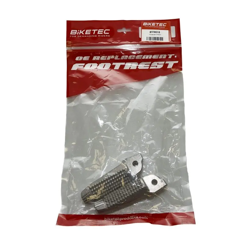 BIKETEC PARTS sada stupaček BMW K 1300S/R 08-13, K 1200R/S 03-08, F 800R 05-13, R 1200S HP2 04-06 barva stříbrná (BIKETEC PARTS sada stupaček BMW K)