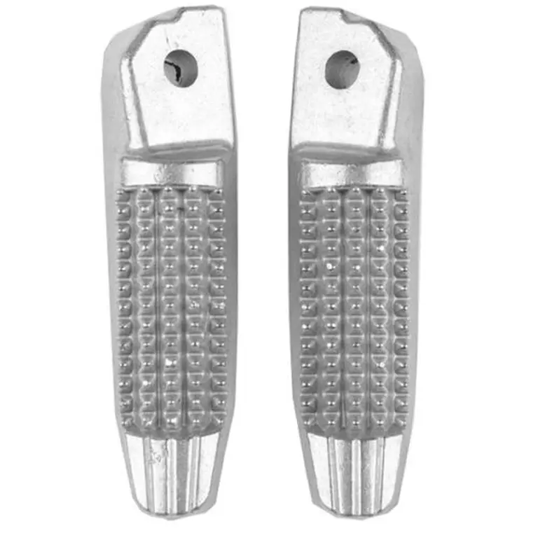 BIKETEC PARTS sada stupaček pasažéra BMW K 1300S/R 08-13, K 1200R/S 03-08, F 800R 05-13, R 1200S HP2 04-06 barva stříbrná (BIKETEC PARTS sada)