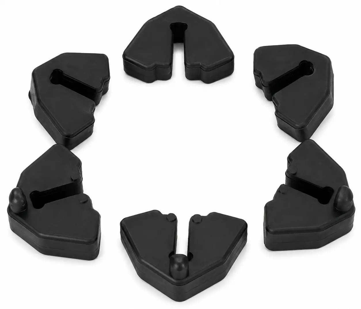BIKETEC SADA GUMOVÝCH DORAZŮ UNAŠEČE SUZUKI GSX-R 600 '97-'00/GSX-R 1100 '93-'98/GSF 1200 BANDIT '97-'05/TL 1000 '97-'01 (BIKETEC SADA GUMOVÝCH)