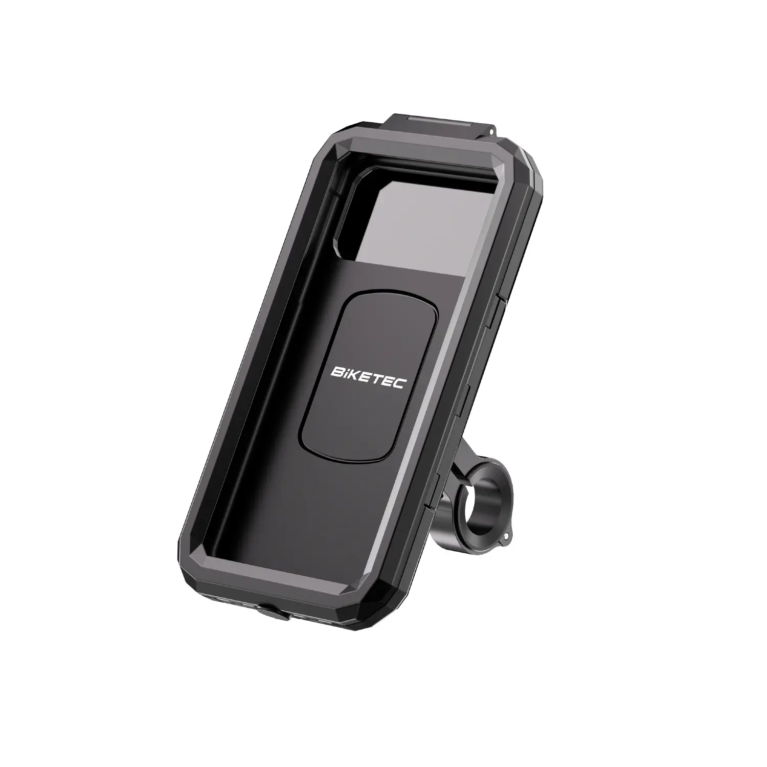 BIKETEC PRO pouzdro vodotěsné s držákem na telefon montované na řídítka nebo zrcátko ( )