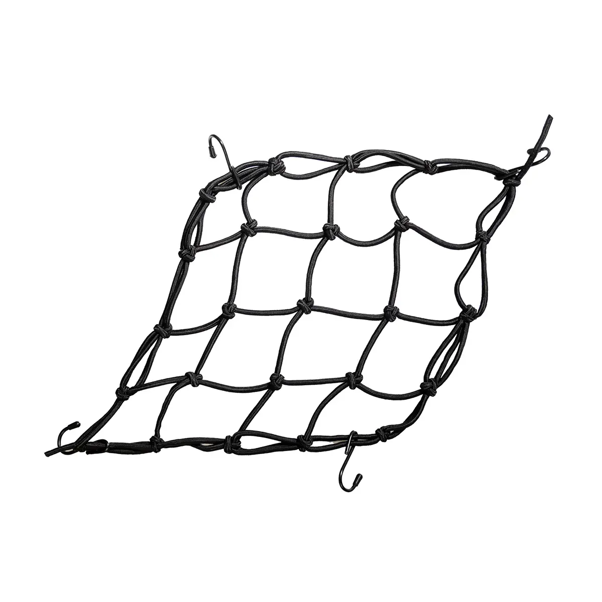 BIKETEC síťka na zavazadla (pavouk) 4mm X 40 cm X 30 cm, 4 háky, barva černá (BIKETEC síťka na zavazadla (pavouk) 4mm X 40 cm X 30 cm, 4 háky, barva)